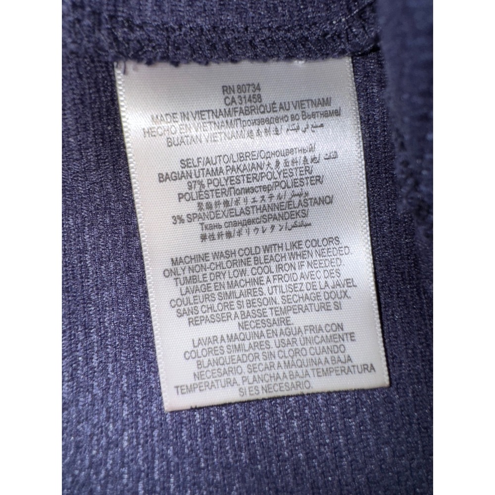 BCBGeneration Navy Blue Textured Knit Mini Skirt XS NEW - Picture 6 of 7